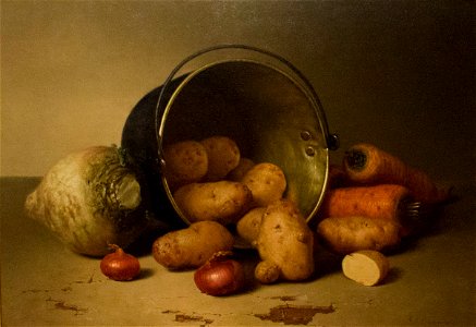 Robert Spear Dunning - Still Life with Root Vegetables (New Britain Museum of American Art)