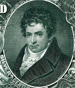 Robert Fulton (Engraved Portrait). Free illustration for personal and commercial use.