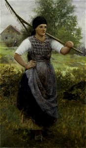 Robert Koehler - The Bohemian peasant girl