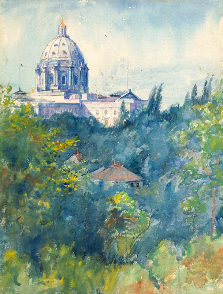 Robert Hale - Minnesota State Capitol - 1962.13.1 - Smithsonian American Art Museum