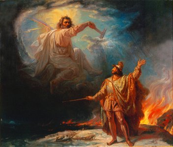 Robert Wilhelm Ekman - Lemminkäinen at the Fiery Lake
