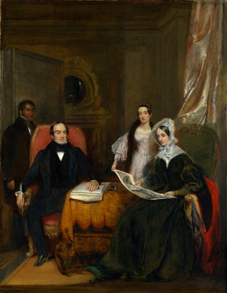 Robert Scott Lauder - James Arnold (1781-1868) and family - H574 - Harvard Art Museums