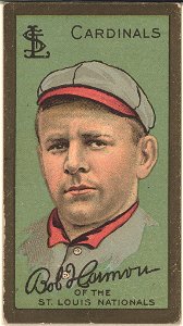 Robert Harmon, St. Louis Cardinals, baseball card portrait LCCN2008677416