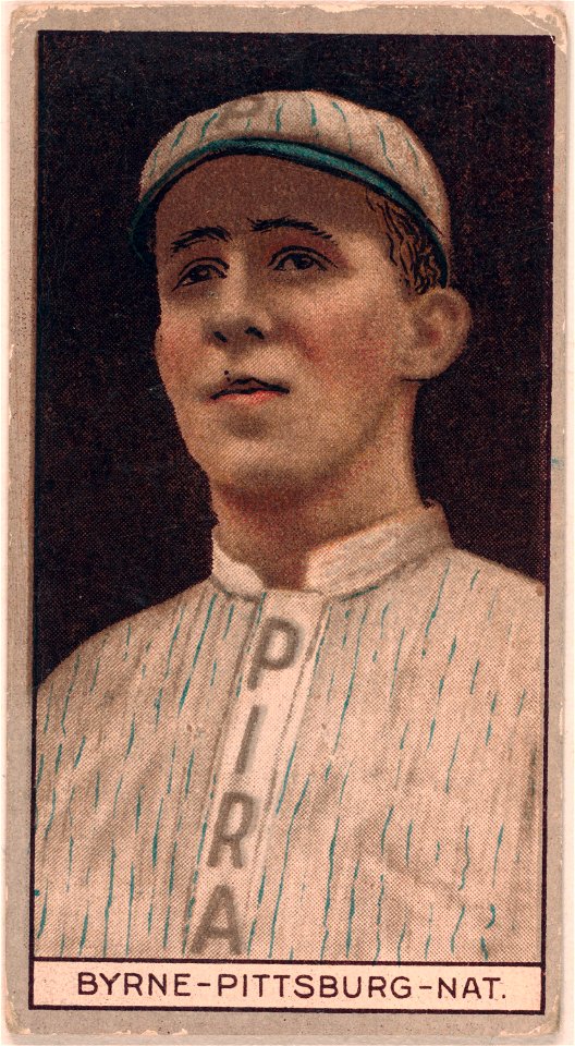 Robert M. Byrne, Pittsburgh Pirates, baseball card portrait LCCN2008677929