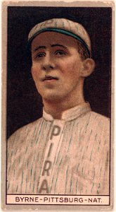 Robert M. Byrne, Pittsburgh Pirates, baseball card portrait LCCN2008677929