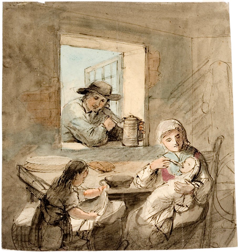 Robert Wilhelm Ekman - Interiööri... - A I 457-166 - Finnish National Gallery