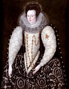 Robert Peake - Frances, Lady Reynell, of West Ogwell, Devon - Google Art Project