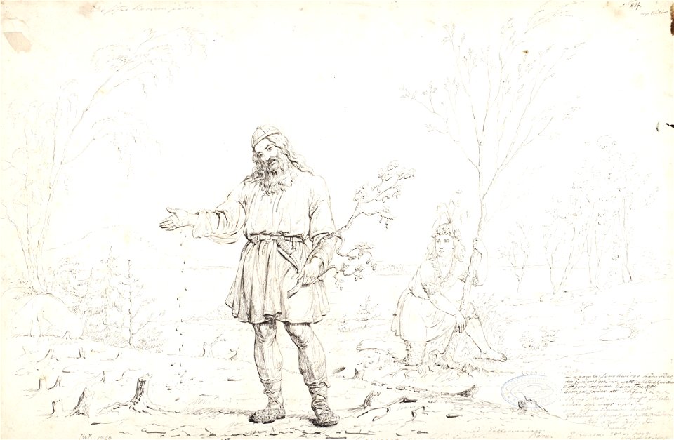 Robert Wilhelm Ekman - Väinämöinen’s Sowing