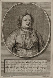 Robert Hennebo (1737) door Jacobus Houbraken (1698-1780)