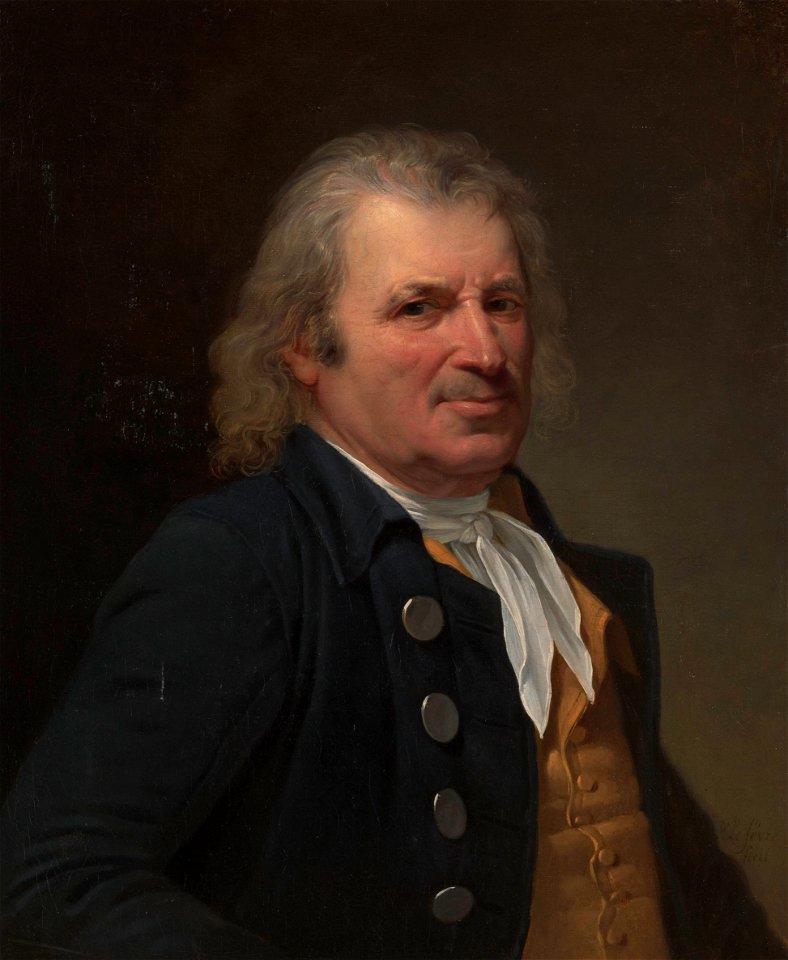 Robert Lefèvre - Portrait of an Elderly Man - 72.85.1 - Indianapolis Museum of Art