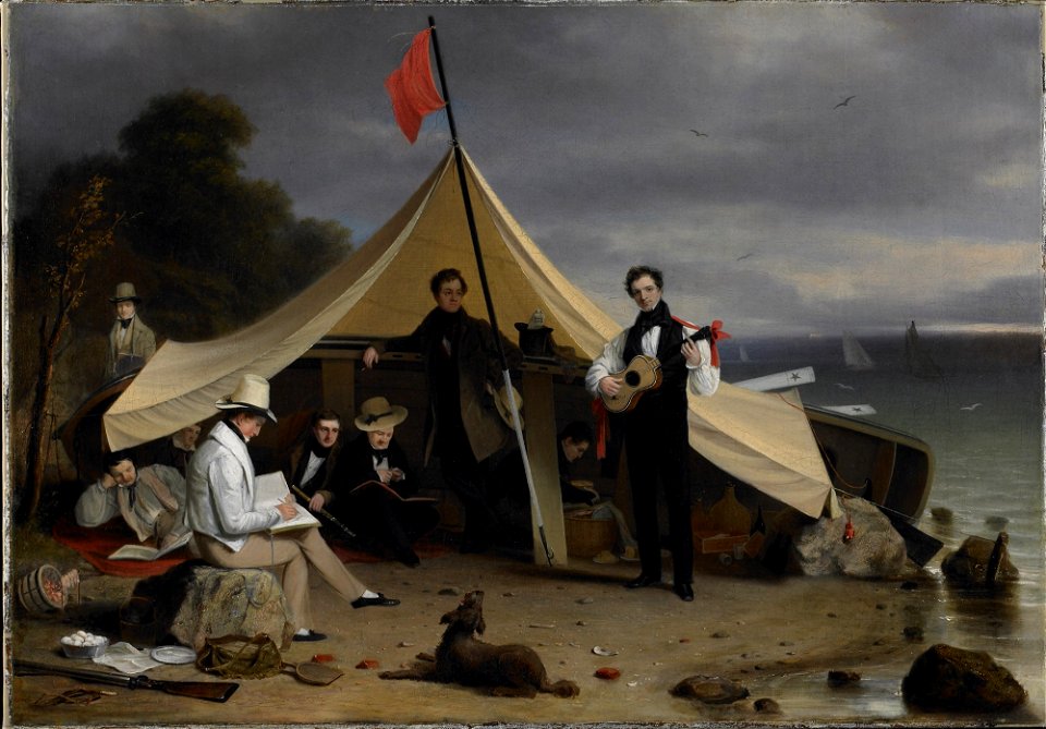 Robert Walter Weir - The Greenwich Boat Club - 2009-1 - Princeton University Art Museum