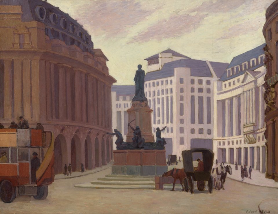 Robert Polhill Bevan - Aldwych - Google Art Project