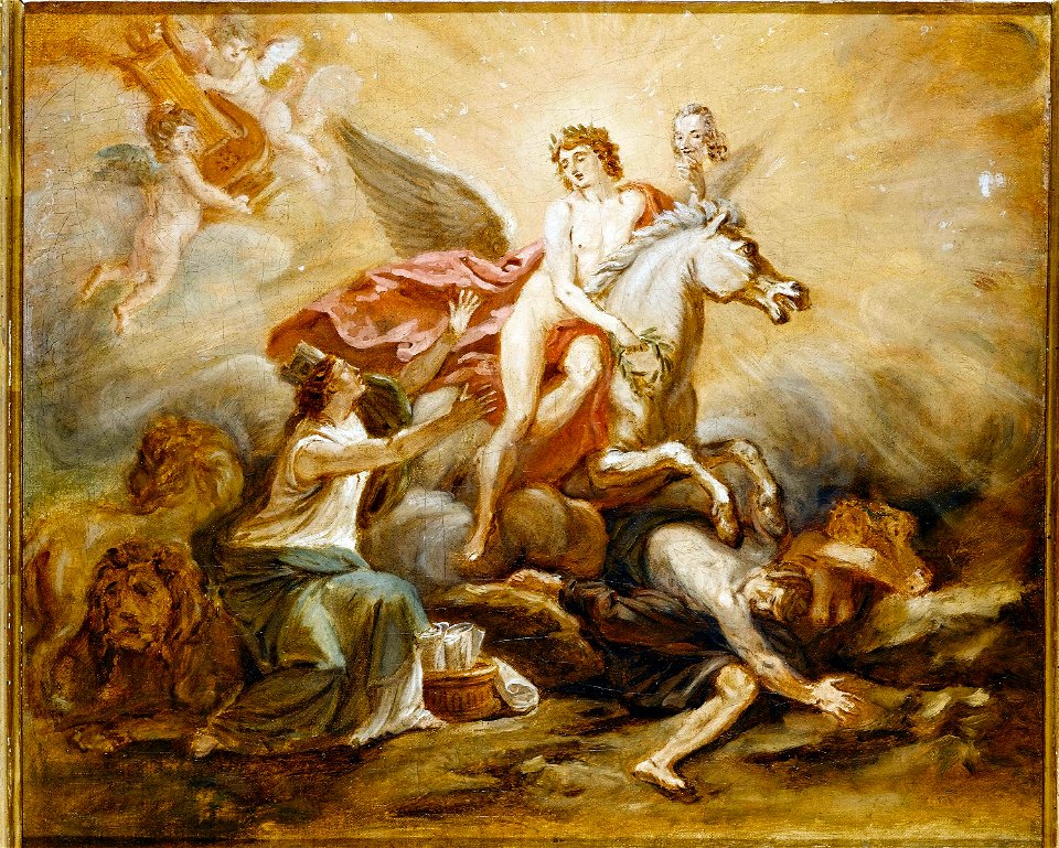 Robert-Guillaume Dardel - Allégorie à la gloire de Voltaire - P2114 - Musée Carnavalet