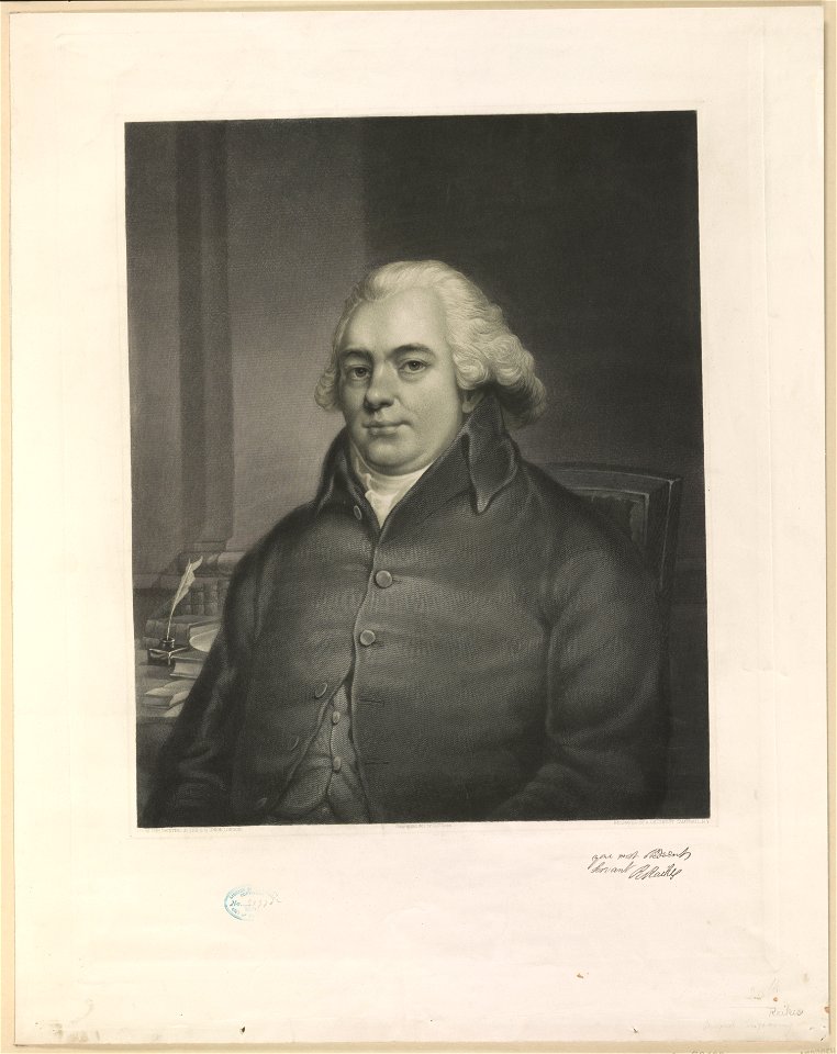 Robert Raikes, half-length portrait, seated, facing front) - engraved by A. Gilchrist Campbell, N.Y LCCN90705365