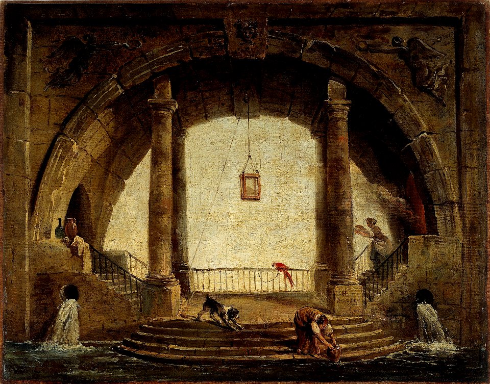 Robert, Hubert - La Fontaine - J 98 - Musée Cognacq-Jay
