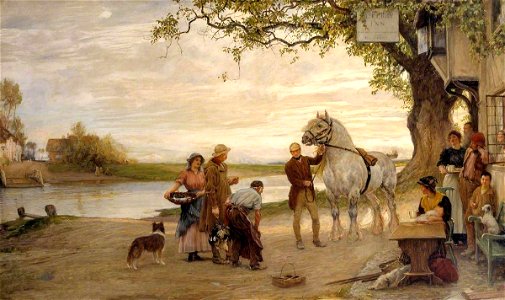 Robert Walker Macbeth (1848-1910) - The Cast Shoe - N01597 - National Gallery