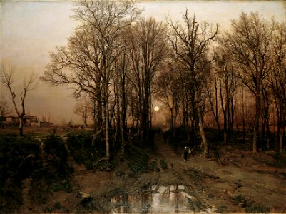 Robert Russ - Vorfrühling in der Penzinger Au - 212 - Österreichische Galerie Belvedere