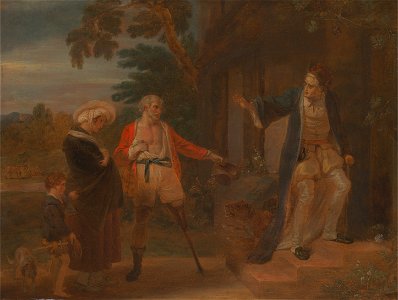 Robert Smirke - The Seven Ages of Man- The Pantaloon, 'As You Like It,' II, vii - Google Art Project