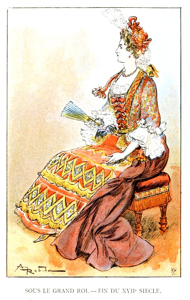 Robida - Mesdames nos aïeules (dix siècles d'élégances), 1891 0159