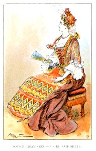 Robida - Mesdames nos aïeules (dix siècles d'élégances), 1891 0159
