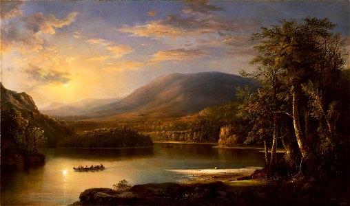 Robert S. Duncanson - Ellen's Isle, Loch Katrine - F80.215 - Detroit Institute of Arts