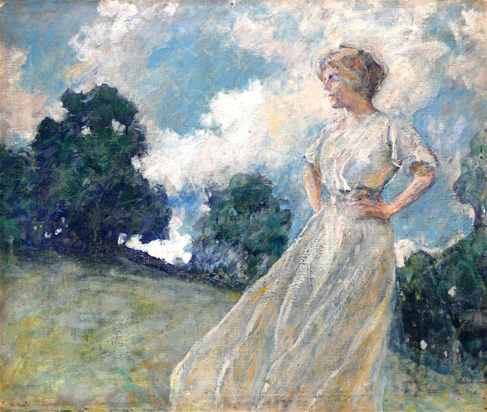 Robert Reid - Summer Breezes - 1931.641.1 - Reading Public Museum
