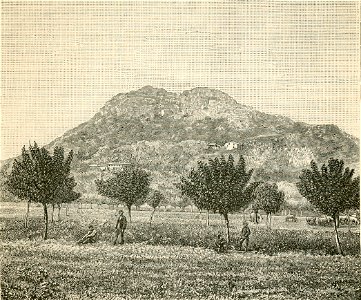 Rocca di Cavour xilografia