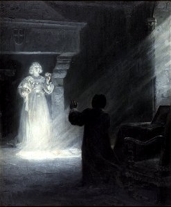 Robert-Fleury, Tony - Alix apparaissant au masque - 248 - Maison de Victor Hugo
