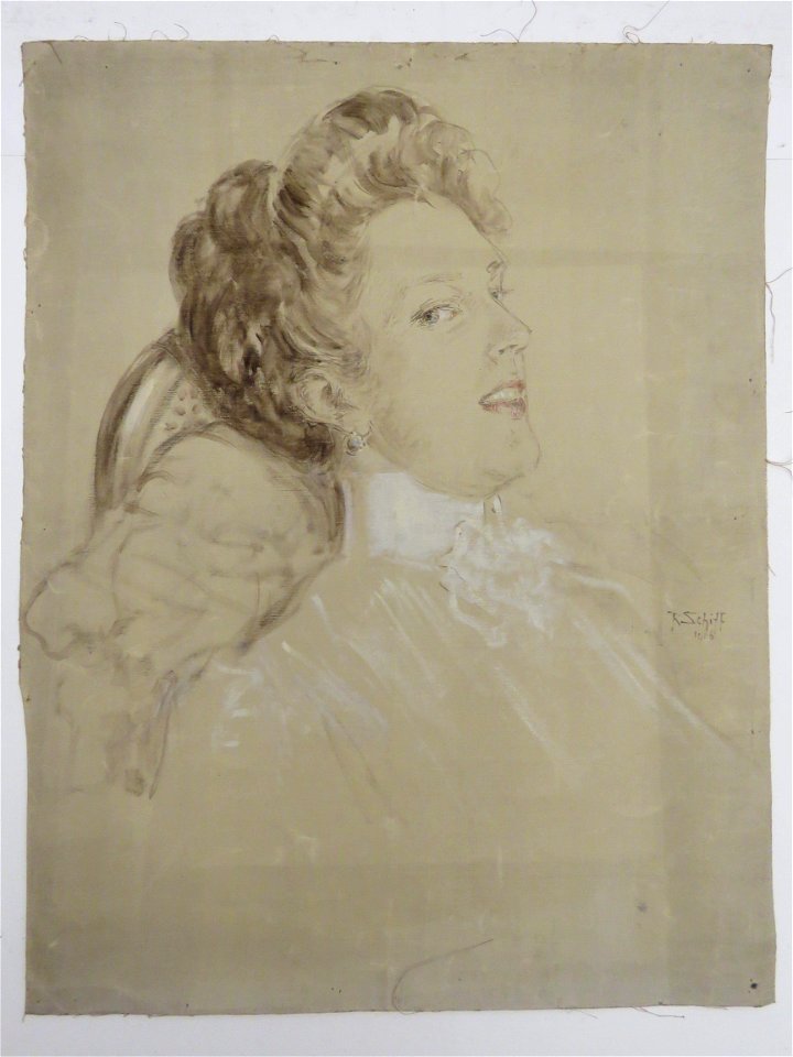 Robert Schiff Porträt einer Dame 1906