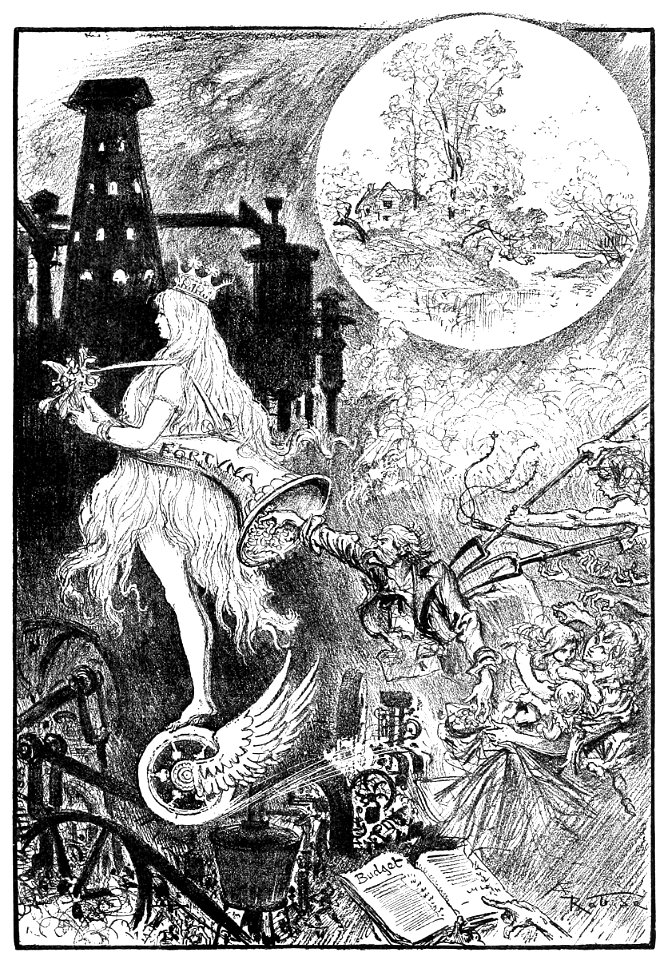 Robida - Le Vingtième siècle - la vie électrique, 1893 (page 81 crop)