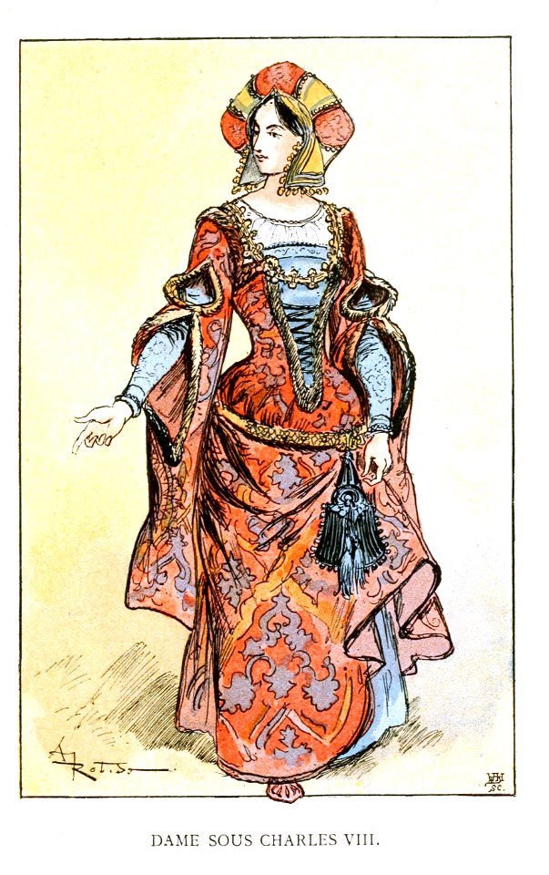 Robida - Mesdames nos aïeules (dix siècles d'élégances), 1891 0069