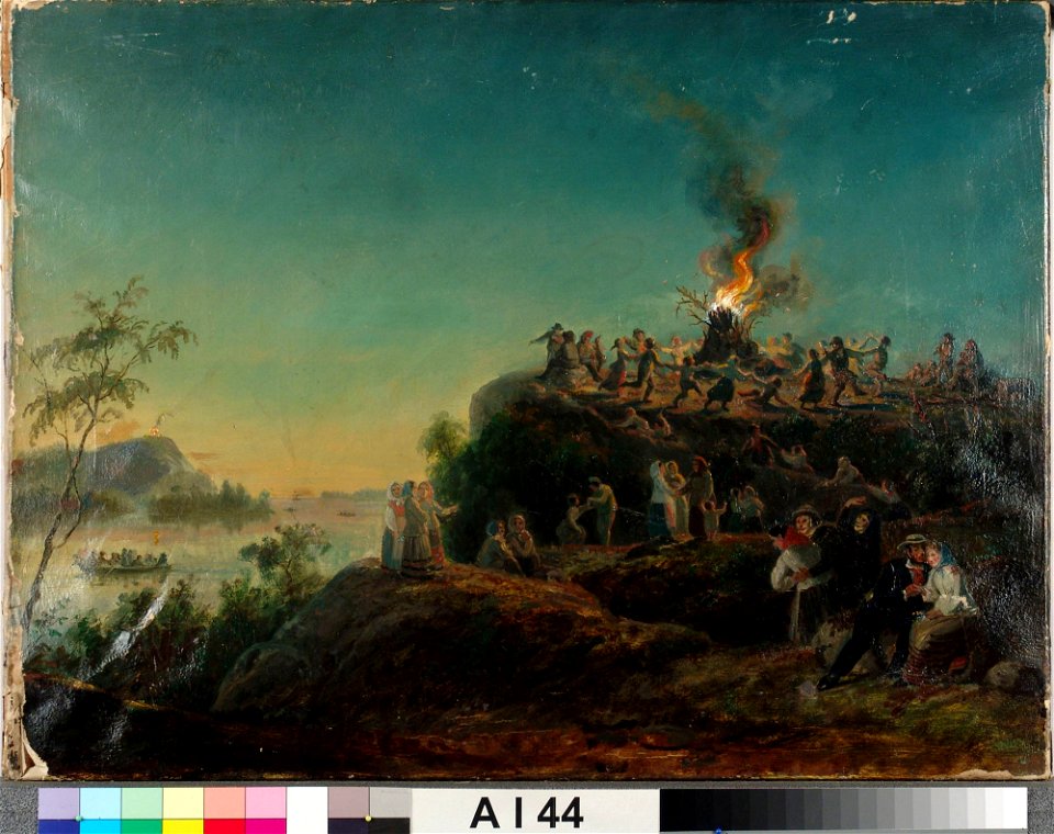Robert Wilhelm Ekman - Kokkotulia - A I 44 - Finnish National Gallery