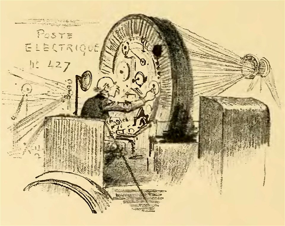 Robida - Le Vingtième siècle - la vie électrique, 1893 (page 304 crop)