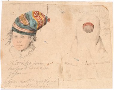 Robert Wilhelm Ekman - Kirjavamyssyinen pojanpää - A I 457-136 - Finnish National Gallery