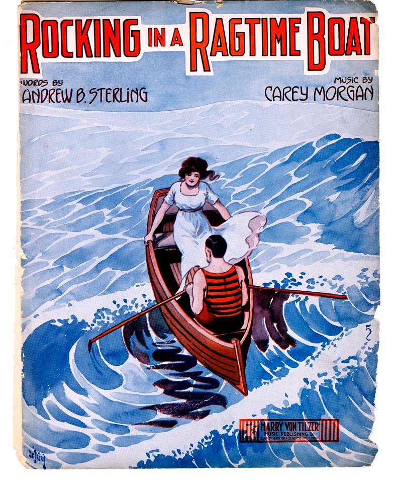Rocking in a ragtime boat 1913