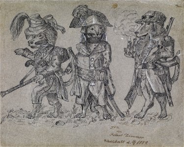 Robert Zimmer Hunde 1859