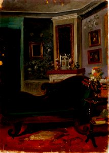 Robert Wilhelm Ekman - Vihreä sohva - A I 457-311 - Finnish National Gallery