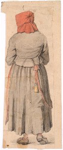 Robert Wilhelm Ekman - Selin seisova moralaisnainen - A I 457-160 - Finnish National Gallery