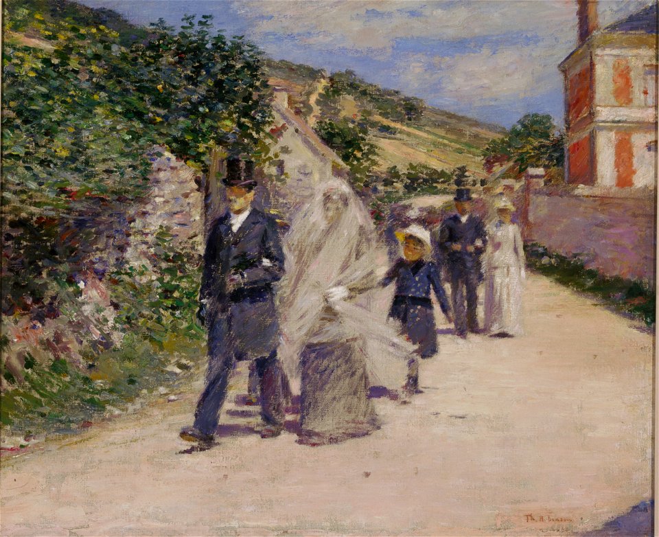 Theodore Robinson - The Wedding March (1892)