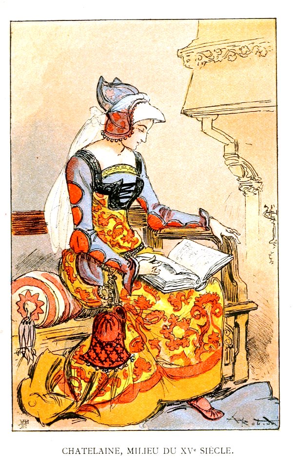 Robida - Mesdames nos aïeules (dix siècles d'élégances), 1891 0059