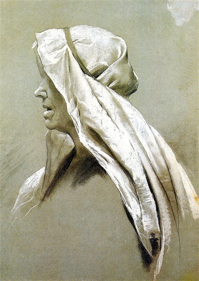 Rodolfo Amoedo - Jesus Cristo em Cafarnaum (estudo, d.)