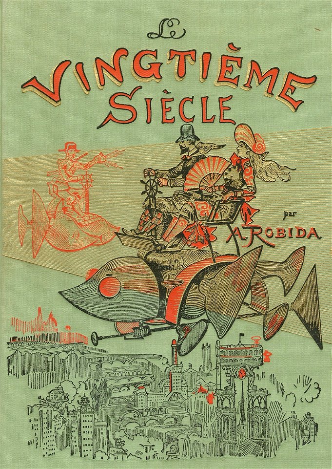 Robida - Le vingtième siècle - cover