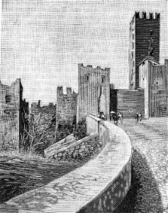Rocca di Castell’Arquato (xilografia)