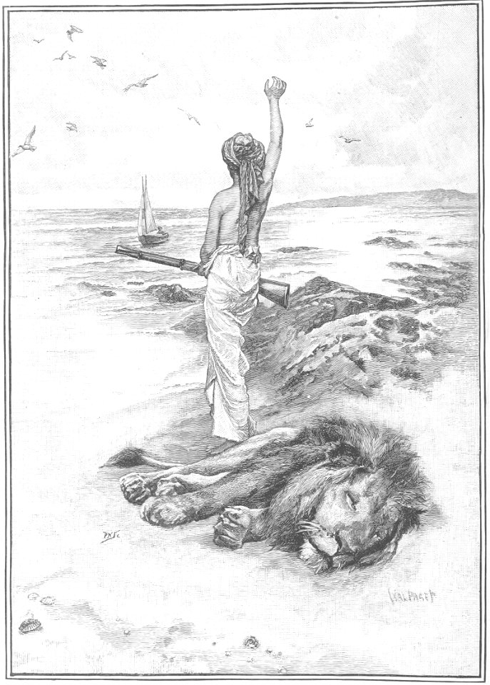 Robinson Crusoe Walter Paget 1896 000a