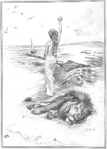 Robinson Crusoe Walter Paget 1896 000a