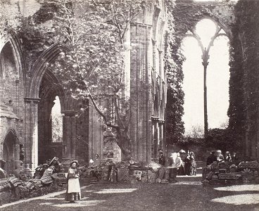 Roger Fenton - Interior- Tintern Abbey - Google Art Project