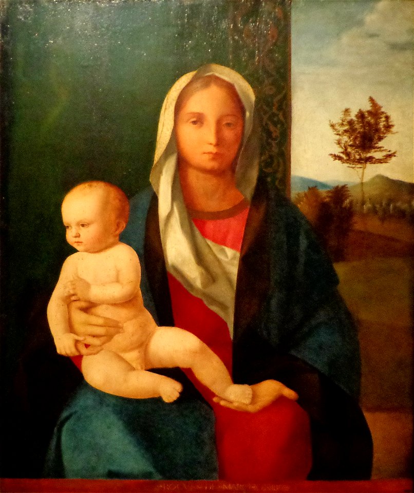 Rocco Marconi, Vierge à l'Enfant, StrasbourgMBA (3)