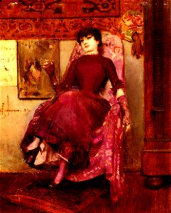 Rochegrosse La moglie dell'artista