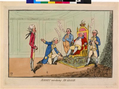 Rodney introducing De Grasse. (BM 1851,0901.82 1)