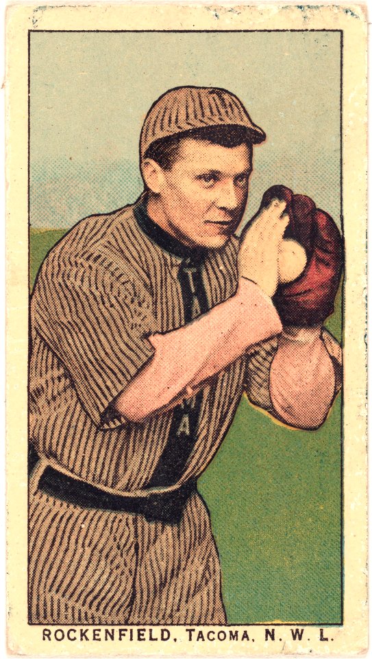 Rockenfield, Tacoma Team, baseball card portrait LCCN2008676974